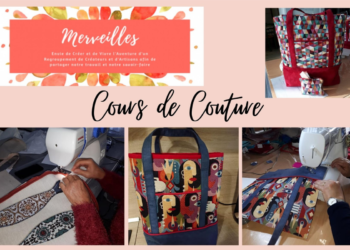 Saumur. Cours de Couture à l’Atelier Merveilles