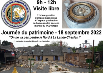 18 septembre à La Lande-Chasles. Journées du Patrimoine : On ne va pas perdre le Nord !