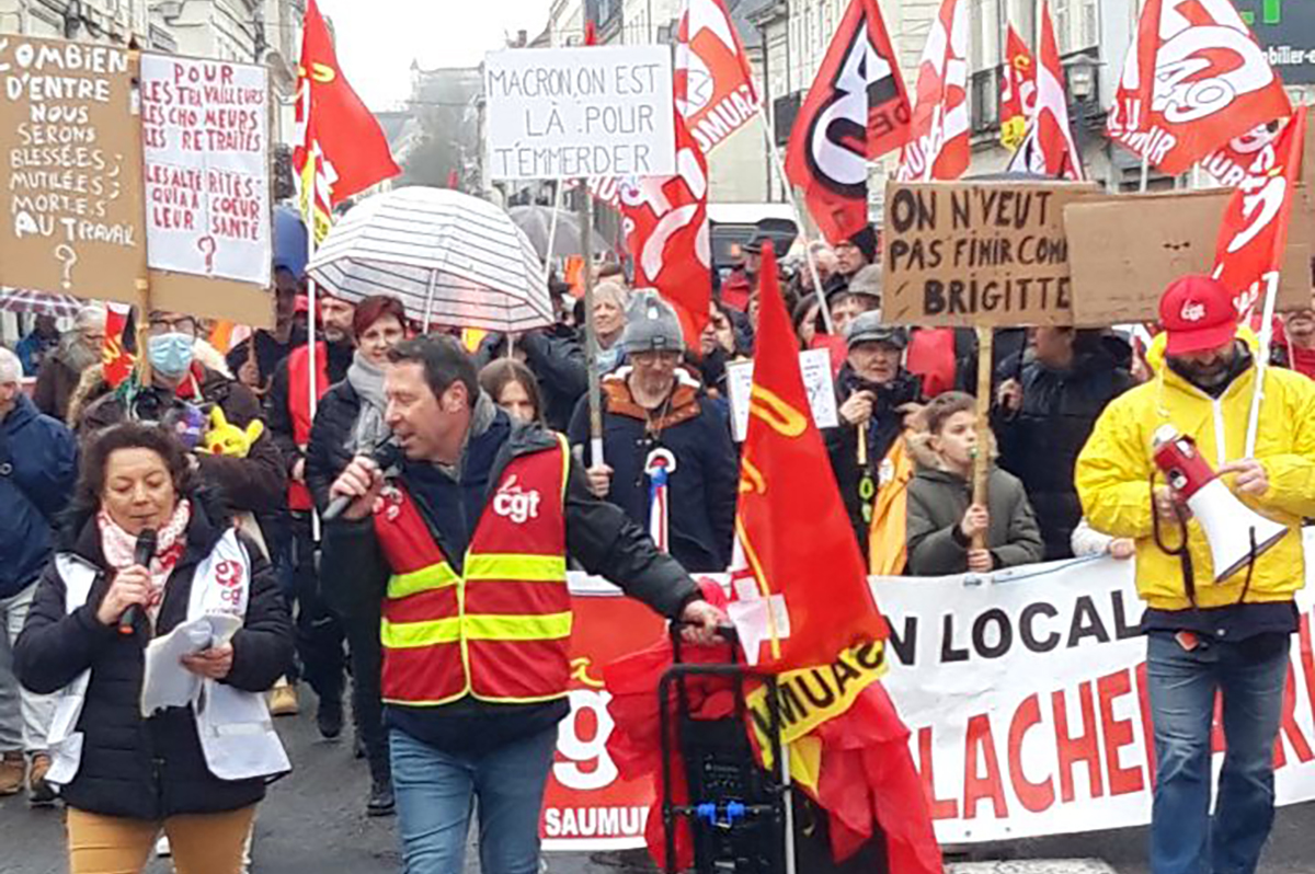 Saumur. Réforme des retraites : Encore 1 500 manifestants dans les rues