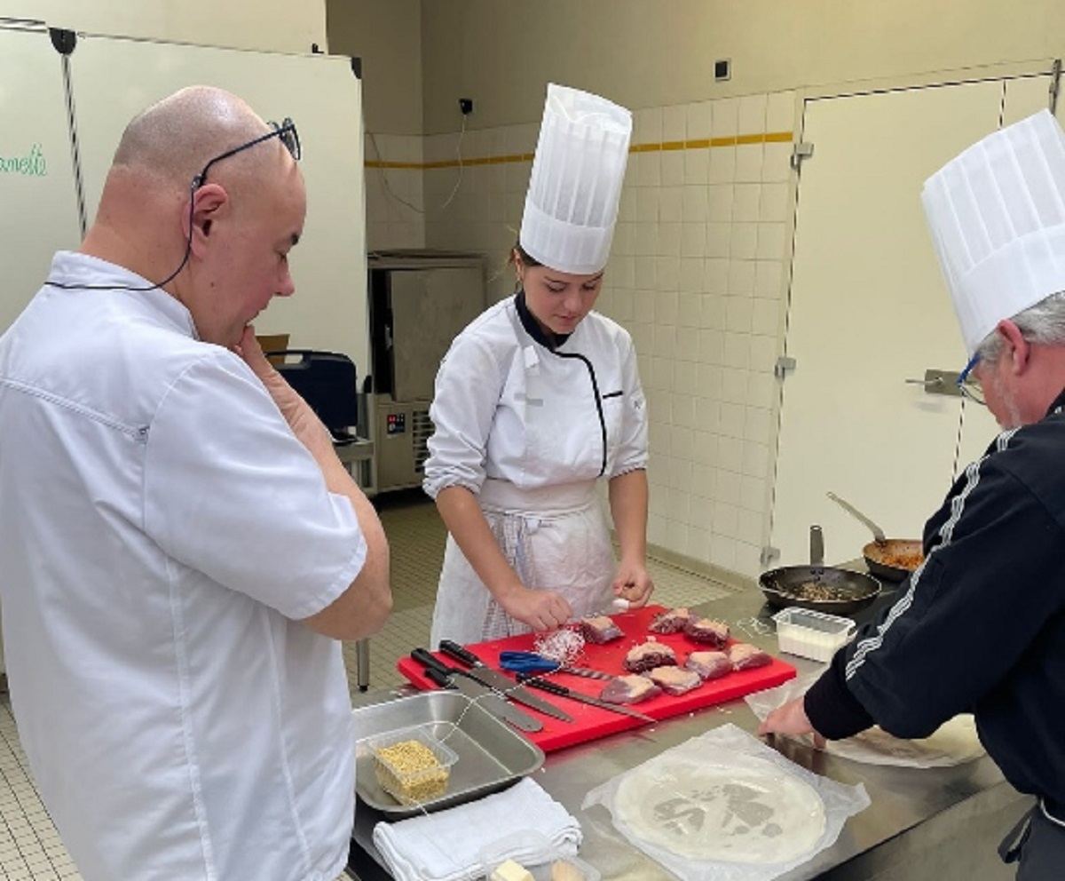 Saumur. Un concours culinaire ou élève et prof forment un binôme