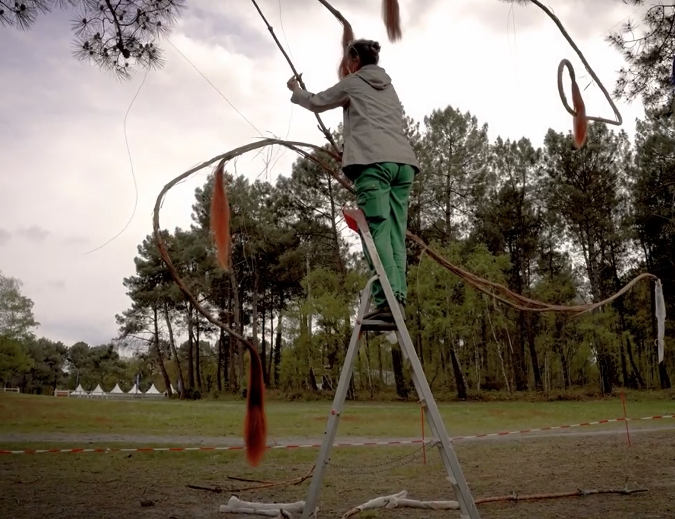Ce weekend à Verrie. Saumur Complet, c’est aussi une exposition artistique