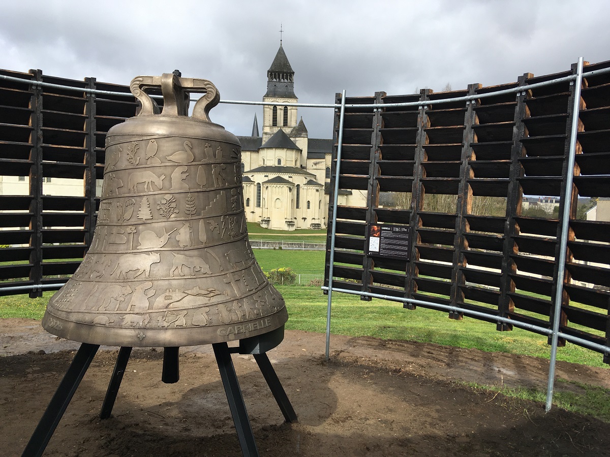 Fontevraud. Une nouvelle cloche résonne dans les jardins de l’Abbaye