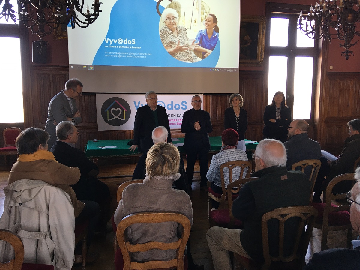 Saumur. Vyv@doS : Penser l’EHPAD de demain en développant le maintien à domicile