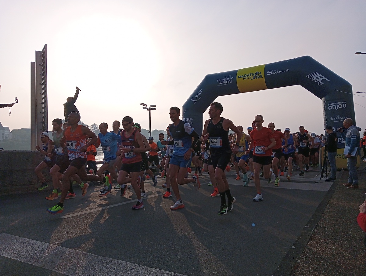 Saumur. Une 5e édition du Marathon de la Loire réussie (photos)