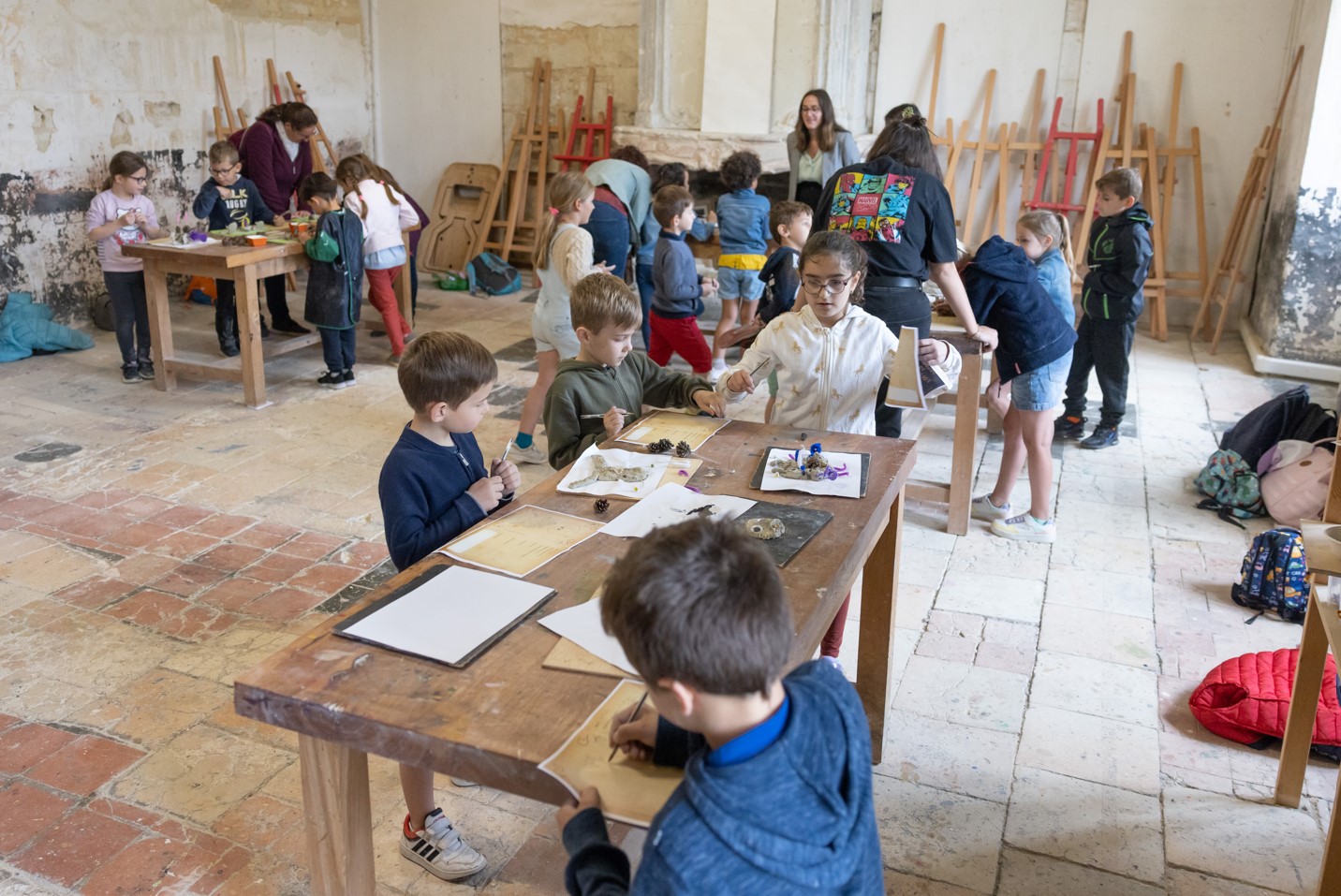 En octobre et novembre à l’Abbaye royale de Fontevraud : Ateliers famille