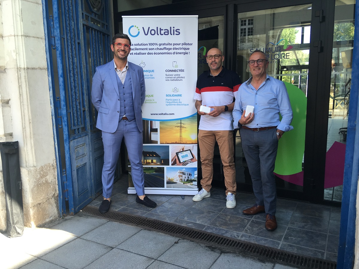 Saumur Val de Loire. Voltalis : Un boitier gratuit pour faire des économies sur le chauffage électrique