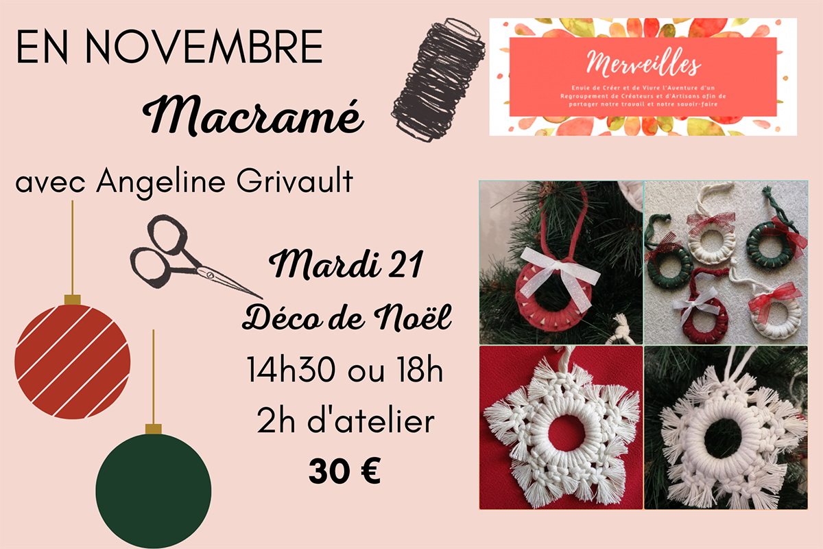 NOV MACRAME - Saumur Kiosque