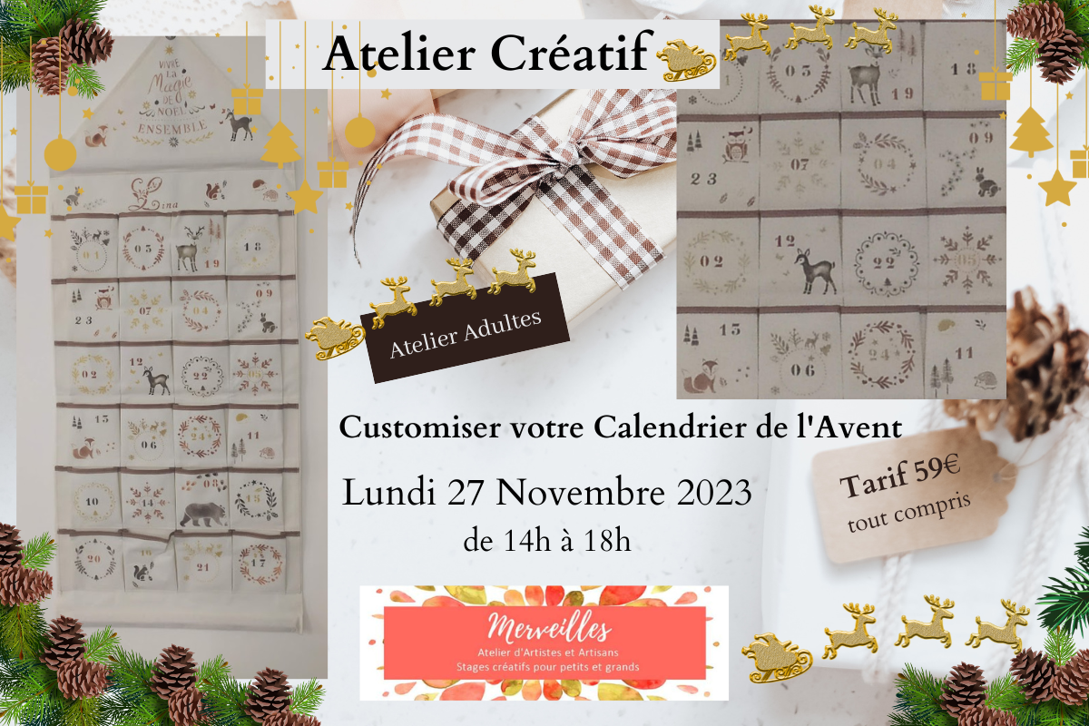 calendrier noel - Saumur Kiosque