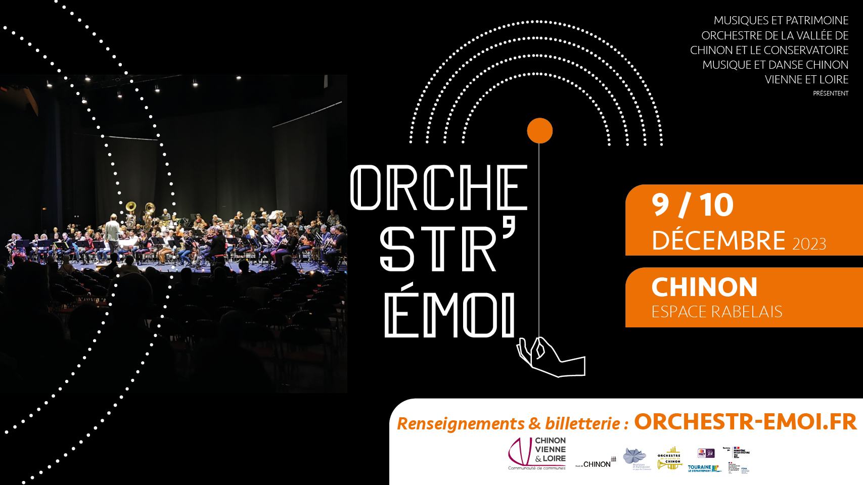 Les 9 et 10 décembre à Chinon : 6e édition du festival Orchestr’émoi !