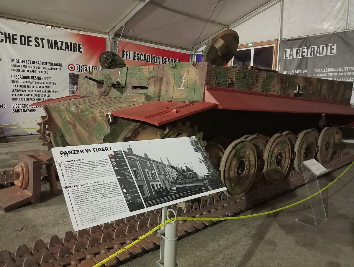 Saumur. Découvrez l’histoire et les entrailles du Tigre 1 au musée des Blindés