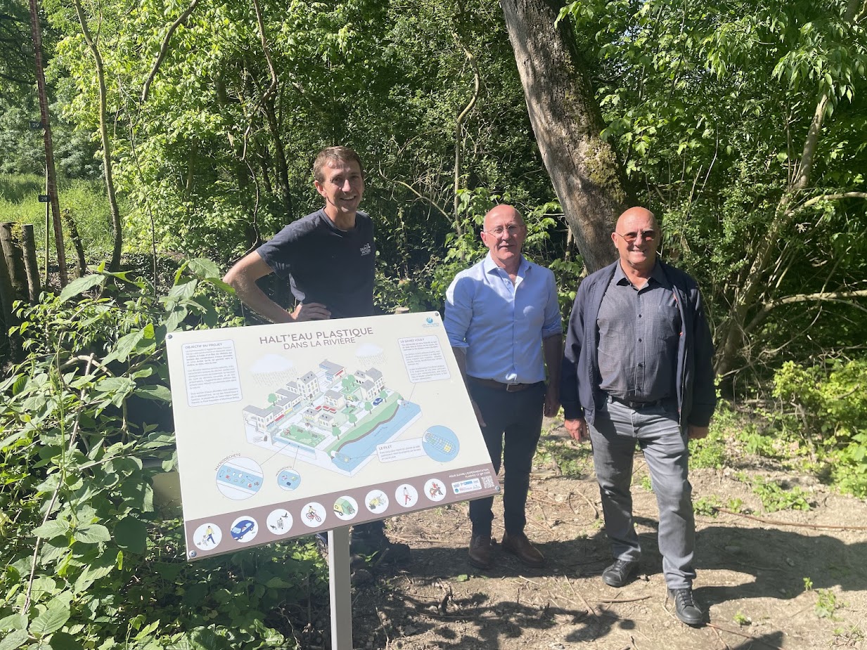 Saumur Val de Loire. Des filets pour empêcher les déchets de polluer nos cours d’eau
