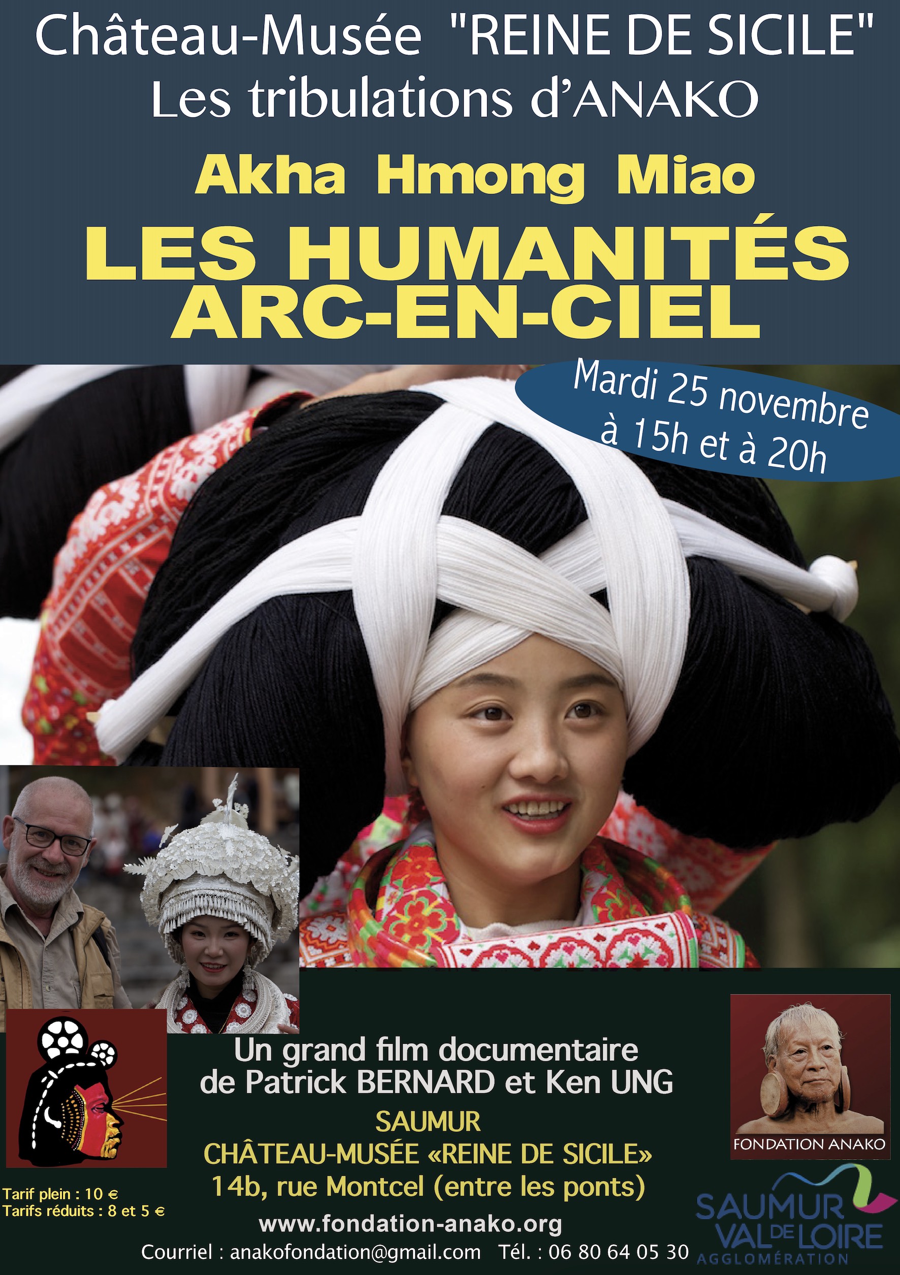 Saumur. Les tribulations d’Anako – Avant-première exceptionnelle avec « Triangle d’or, les humanités arc-en-ciel »