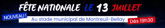 13 juillet montreuil-Bellay
