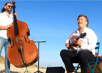 12 septembre au Coudray-Macouard. Concert du trio jazz Tea Time dans le cadre des Seigneuriales