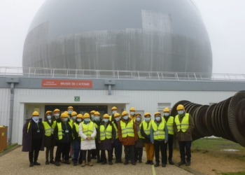 Chinon. L’association Saumur Temps Libre à la découverte de la centrale