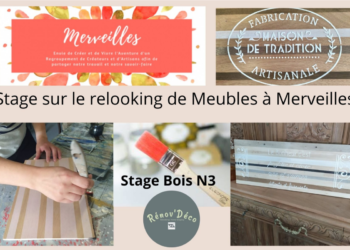 17 février à Saumur : Stage sur le relooking de meubles à l’Espace Merveilles