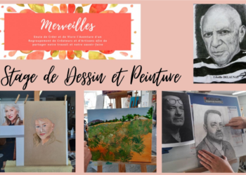 22 mars à Saumur : Stage de dessin et peinture à l’Espace Merveilles