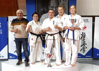 Karate Kyokushinkaï : le douessin Yannick Duval Champion de France de l’Open Kata