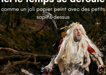 2 avril à Chinon : « Ici le temps se déroule comme un joli papier-peint avec des petits sapins dessus »