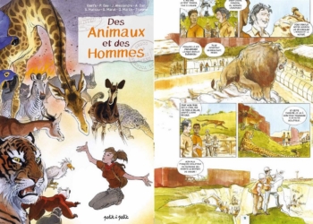 Doué-en-Anjou. « Des animaux et des hommes », la première BD du Bioparc