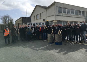 Longué-Jumelles. Les salariés d’Assa Abloy entrent en grève illimitée