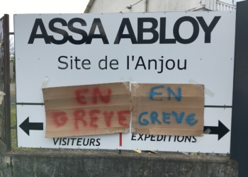 Longué-Jumelles. Les salariés d’Assa Abloy entrent en grève illimitée