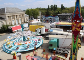 Baugé-en-Anjou. Retour de la foire de Pâques du 16 au 18 avril