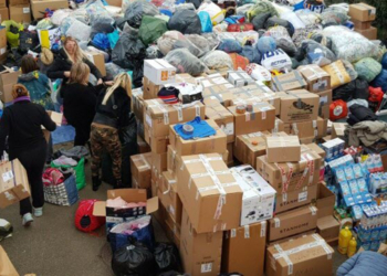 Saumur. Soutien au peuple Ukrainien : un camion de dons est parti ce matin