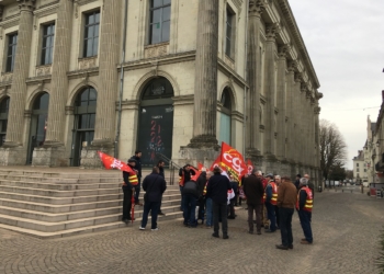 Saumur. Une très faible mobilisation à la manifestation de ce jeudi