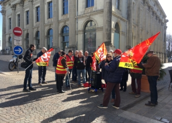 Saumur. Des manifestants très peu nombreux pour les retraites ce jeudi