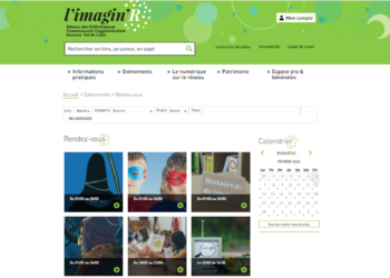 Saumurois. Un nouveau site internet pour le réseau des bibliothèques l&rsquo;imagin&rsquo;R
