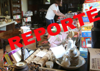 REPORT du vide-maison des 2 et 3 avril à Saumur