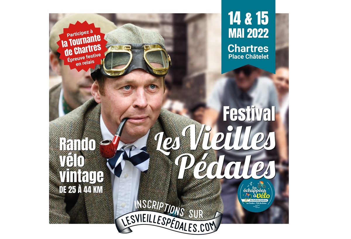 Anjou Vélo Vintage : Un événement dédié au vélo et au vintage à Chartres en mai