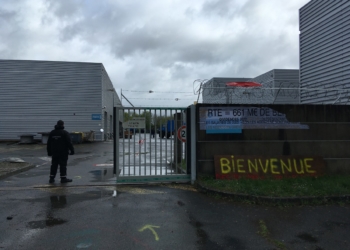 Saumur. Les forces de l’ordre ont débloqué le site de RTE