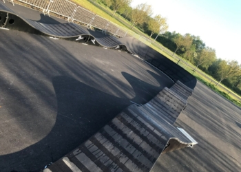 Beaufort-en-Anjou. Le pumptrack est installé, il sera accessible en juin (photos)