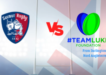 21 mai à Saumur : Saumur Rugby accueille Team Luke Foundation (Angleterre) pour un match caritatif