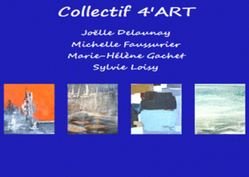 Du 4 au 6 juin à Fontevraud : Exposition 4’Art au Presbytère