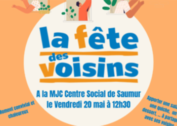 20 mai à Saumur : La MJC fait la Fête des Voisins le temps du midi
