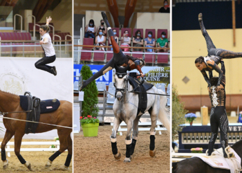 Saumur Voltige, le rendez-vous qui mêle équitation, danse et gymnastique.