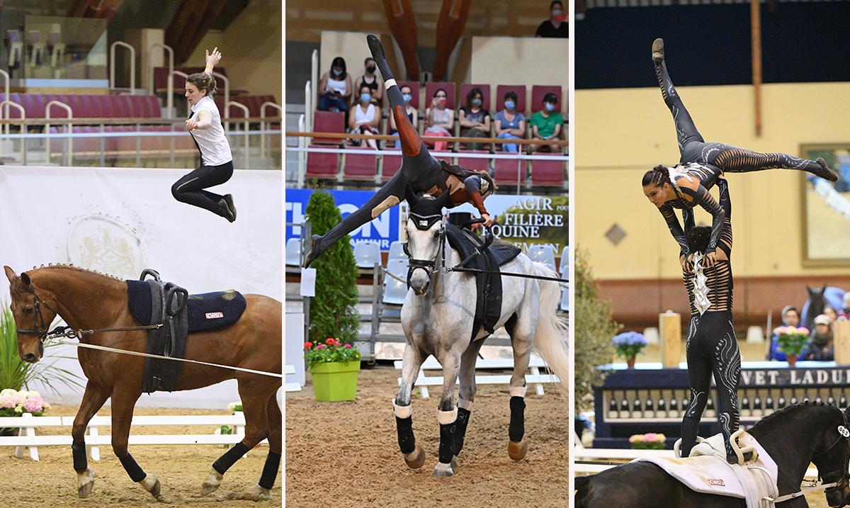 Saumur Voltige, le rendez-vous qui mêle équitation, danse et gymnastique.