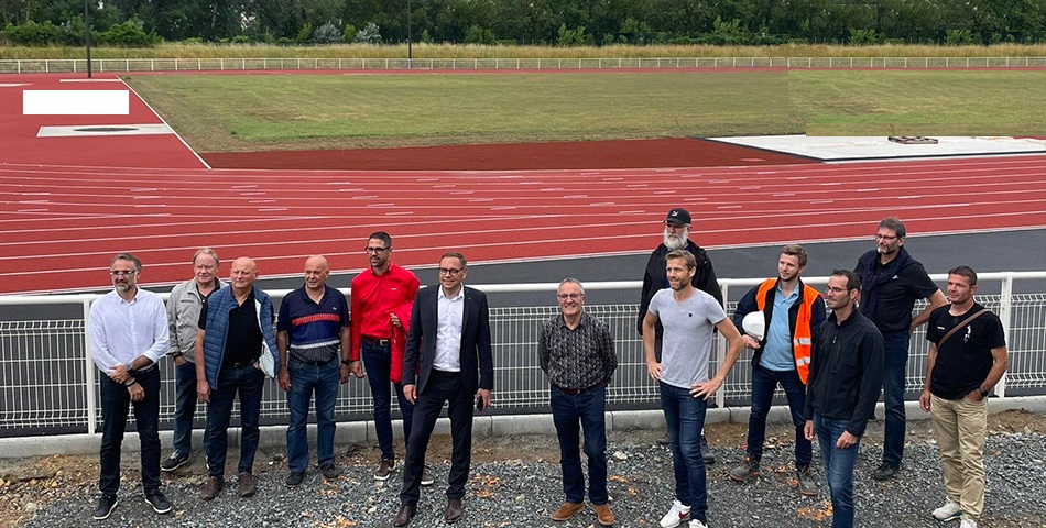 Saumur. Stade d’athlétisme d’Offard : le point sur les travaux