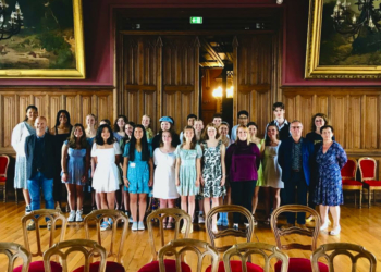 Des jeunes étudiants américains à Saumur