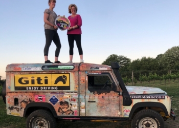 Deux saumuroises au Rallye des Aventurières Solidaires au Maroc !