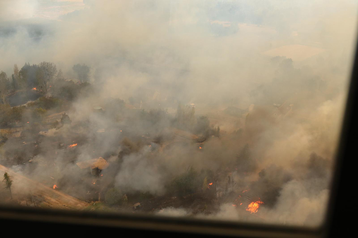 Incendie en nord-Saumurois : Le feu est fixé