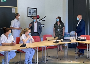 Saumur. Remise des prix du défi mobilité pour le personnel du centre hospitalier