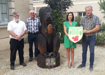 La Lande-Chasles : La présidente du département en visite