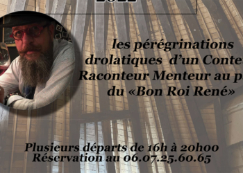 24 juillet à Villebernier : pérégrinations drolatiques d’un conteur au Manoir de Launay