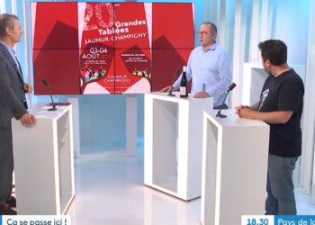 Les Grandes Tablées du Saumur Champigny sur France 3 avec Régis Vacher (podcast)