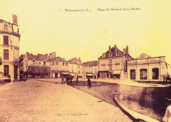 Histoire locale. Thouars, ville médiévale : le quartier Saint-Médard