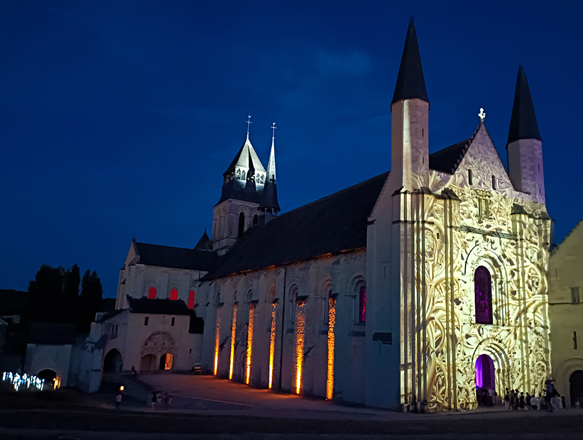 Fontevraud : En avant première, des photos du parcours étoilé à l’Abbaye Royale…